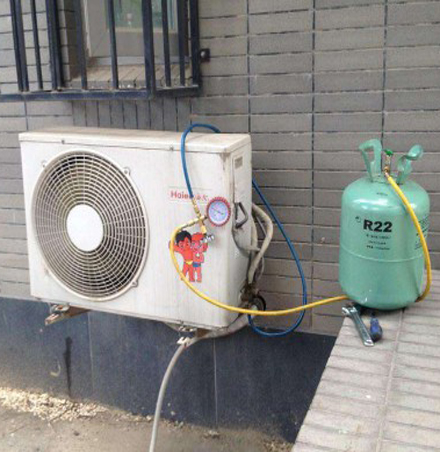 江川空调加氟