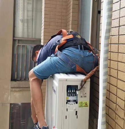江川空调移机